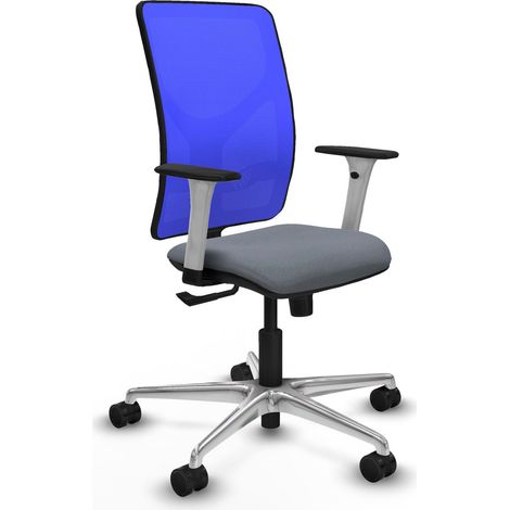 Chaise de bureau piqueras y crespo Motilla blanc support lombaire réglable (1/2)
