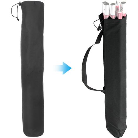 Pochette de rangement multifonction pour le camping, sac de rangement pour arceaux de tente et accessoires de tente (1/5)