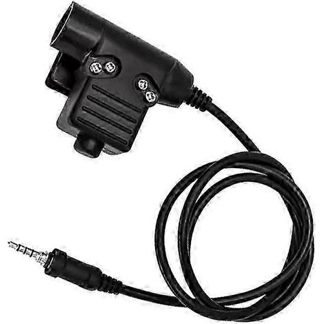 Adaptateur de casque PTT U94 2025 pour talkies-walkies VX-6R, VX-7R et FT-270 (1/4)
