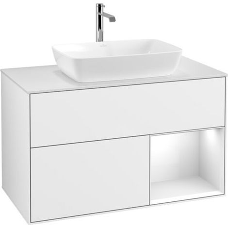 Villeroy & Boch F781GFGF Waschbeckenunterschrank Finion F78 (1/2)