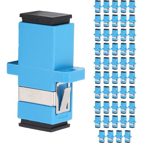 Adaptateur de Fiber optique SC UPC Simplex, coupleur monomode, outil de connecteur Internet, 50 pièces (1/5)