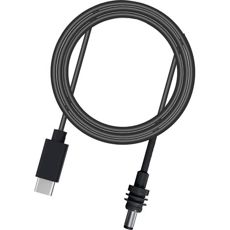 Câble d'alimentation USB-C vers DC 10m étanche IP68 18AWG caoutchouc cuivre cordon de charge Type-C vers DC pour Mini Dish (1/5)