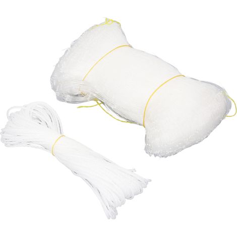 Filet de sécurité en nylon pour balcon avec chat, facile à installer, anti-chute, pour la protection des fenêtres de balcon. Deux tailles disponibles : 6 x 3 mètres / 19,7 x 9,8 pieds. (1/5)