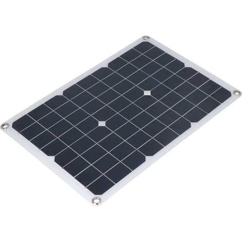 20W Flexibles, wasserdichtes Solarpanel-Akkuladegerät-Set für Camping, Wandern und Outdoor-Aktivitäten (1/5)