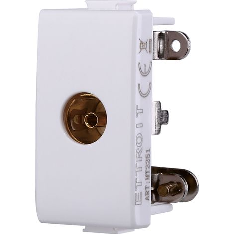 Ettroit Serie Solar Presa TV Connettore Femmina Compatibile Bticino Matix MT2251 (1/3)