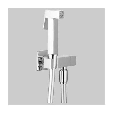 IDROSCOPINO KARIMA QUADRO  Cromo  doccetta ottone     MADE IN ITALY