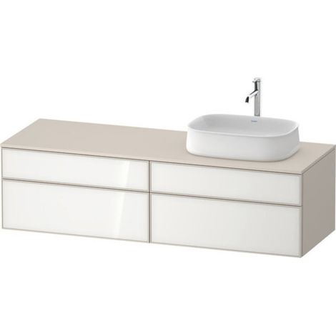 Duravit Zencha Konsolenwaschtischunterbau, 1600x550mm, 2 Auszüge, (1/2)