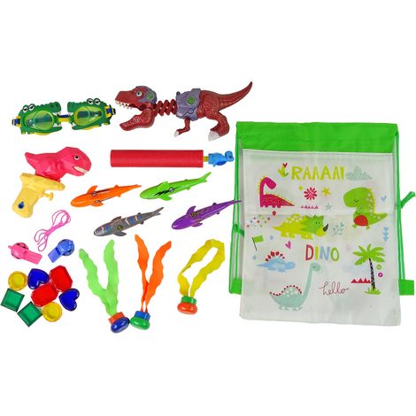 Set de juguetes de buceo de dinosaurios (1/5)