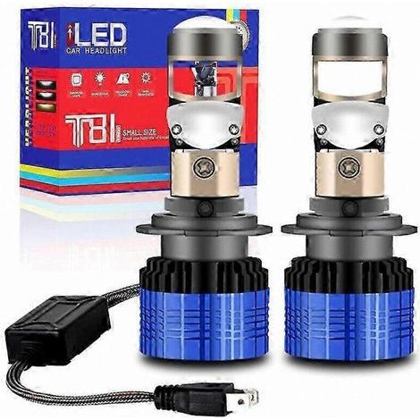 H7 LED-Scheinwerfer-Umrüstsatz, 200-W-Projektionslinsenlampen, Abblendlicht, 24.000 lm (1/5)