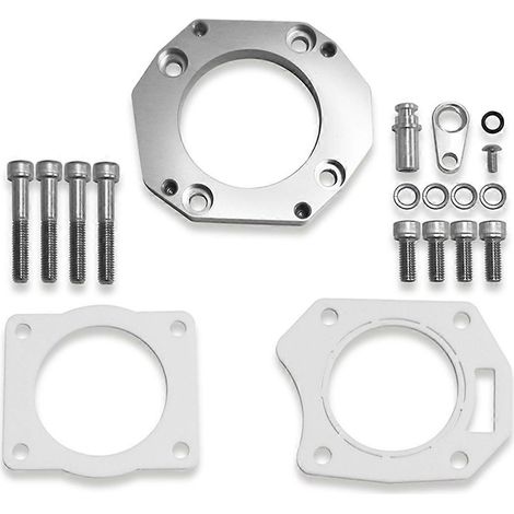 Kit d'adaptation de corps de papillon RACING ZDX en aluminium - compatible Honda Civic Si 2006-2015 - Accessoires auto (1/5)