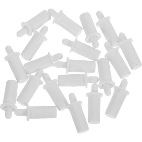 Goupilles de Réparation à Ressort en Plastique Loquets à Piston pour Volets Lot de 20 Accessoires DIY pour Lamelles de Stores pour Bureaux et Fenêtres (1/5)