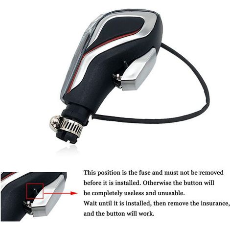 Suitable for Volkswagen Passat, Magotan, and Sagitar, featuring 7-color gradient headlights, gear shift knob, and automatic transmission lever. (1/4)