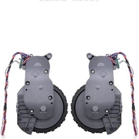 Lot de 2 roues motrices compatibles avec les modèles Roborock S5 Max, S7, S6 Pure, S6 MaxV, E4, E5 et S7 Pro Ultra. Roues de déplacement pour aspirateur, roue gauche + roue droite. (1/4)