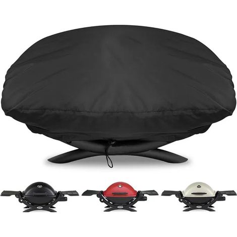 Housse imperméable et résistante aux UV pour barbecue à gaz, ultra-résistante aux déchirures et aux intempéries, idéale pour les barbecues d'extérieur. (1/5)