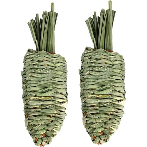 Pieces Braided Grass Chew for Small Animals for Hamsters and Chinchillas, Comfort and Relaxation Accessory for Pets, Random Color (1/5)