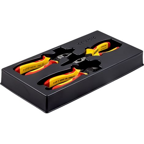 Set de 3 alicates universales aislados ERGO™ BAHCO 9897S/3
