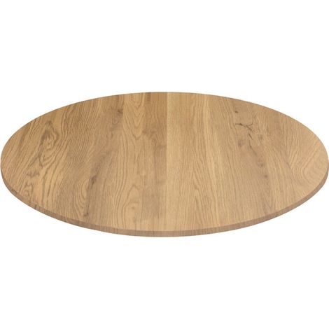 Piano Rotondo per tavolo in Laminato Rovere Nodato 18mm Dimensione Tavoli: Ø 70 cm