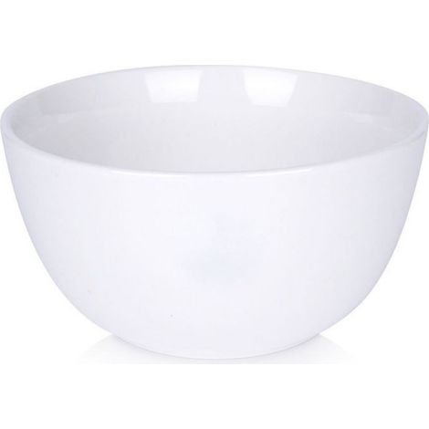 Bol - Porcelaine - Blanc - 16 cm - 950 ml - Compatible Micro-ondes - Lave-vaisselle