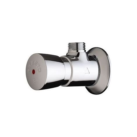 Presto 38320 P500S Grifo de ducha con temporizador mecánico, de montaje a la vista y con entrada de agua por la parte trasera