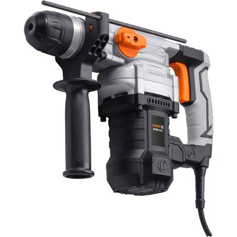 Martello Perforatore - MEISTER - 1010 W - 230 V - 880 giri/min - Rivestimento antiscivolo - Cavo 3 m - 1 chiave + 1 manico laterale (1/5)