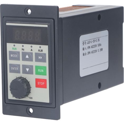 Mini-Frequenzumrichter 0,2 kW, 220-V-Wandler, einphasiger Eingang, dreiphasiger Ausgang