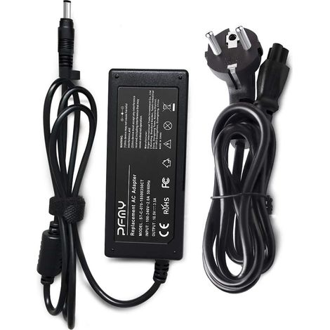 Ordinateur Portable Alimentation Chargeur Adaptateur 18,5V 3,5A 65W pour HP 500 510 520 530 540 550 610 615 620 625, Compaq Presario C300 C500 C700 F500 F700 V2000 V3000 V4000 V5000 V6000 Notebook (1/5)