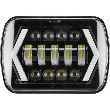 210W 6000K 21000LM H4 LED-Scheinwerfer Wasserdicht IP67 Scheinwerfer Fit Für Cherokee XJ 12-24V