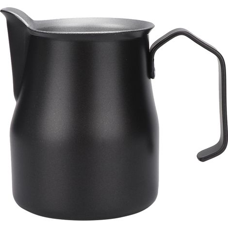 Pichet à lait en acier inoxydable pour mousser le lait et réaliser des créations artistiques comme le latte.