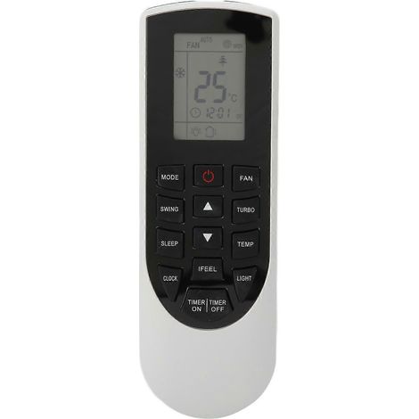 Télécommande universelle portable de remplacement pour climatiseur GREE YAN1F YAN1F1 A (1/4)