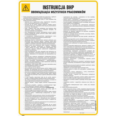 IAA01 Istruzioni generali sulla salute e sicurezza sul lavoro per tutti i dipendenti IAA01 Istruzioni generali sulla salute e sicurezza sul lavoro per tutti i dipendenti 245x350
