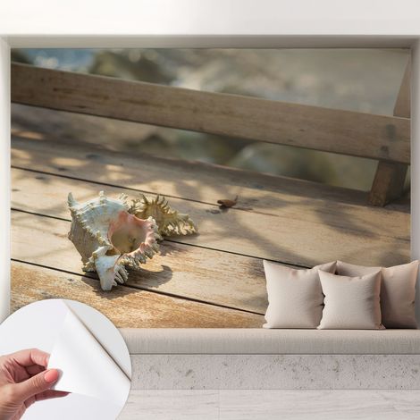 Tapete Selbstklebend - abwaschbar - Tapete mit Motiv - trendige Wanddeko - elegant Fototapete Entspannende Szene 208x146 cm (1/5)