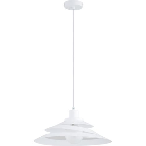 Suspension design blanche ruban E27 15W BALSA Alfa (1/2)