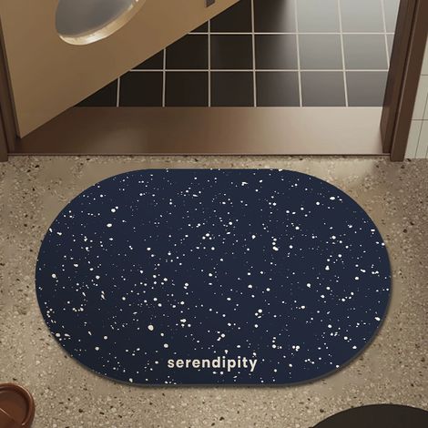 Tapis de sol spéciaux antidérapants pour toilettes et salles de bains, tapis anti-salissures pour entrées de porte et tapis de sol absorbants (1/5)