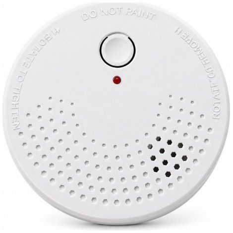Rilevatore di Fumo Fotoelettrico TSS912A, Allarme 85 dB, Batteria 9V