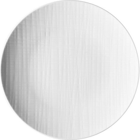 Assiette Plate Porcelaine Blanc 24 cm