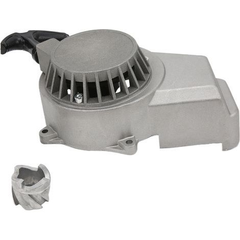 Démarrage à déchirure, fiable en alliage d'aluminium résistant à la corrosion démarrage à déchirure pour 2 temps 47cc 49cc Pocket Bike Mini Bike Dirt Bike. (1/5)