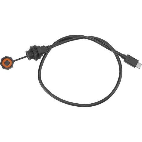 Wasserdichter USB-Anschluss IP68 TYPE-C Buchse Stecker mit Kabelbuchse E10TPC-BF-F/TPC-AM (0,3 Meter)