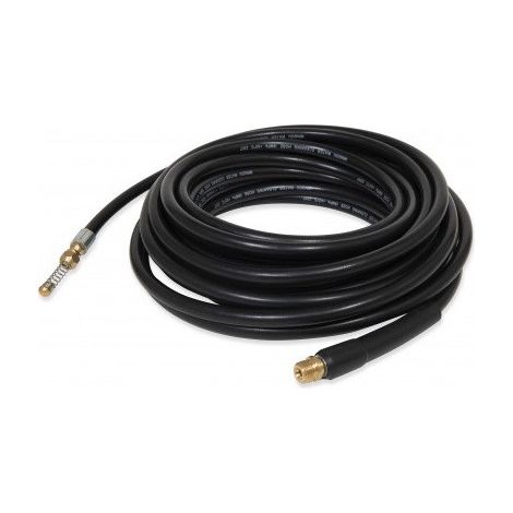 Mecafer – Nettoyeur de canalisation 10 mètres – 250 bar – Raccord M22 M – 2 buses : débouchage et curage – PVC renforcé (1/2)