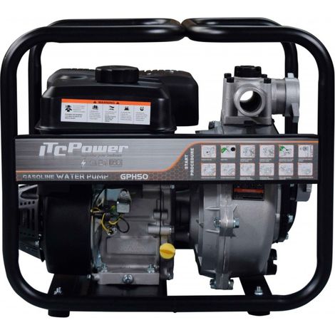 GPH50 Motobomba Gasolina Alta Presión ITCPower (1/5)
