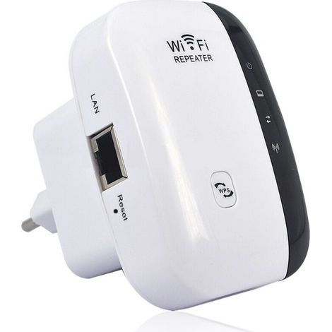 Répéteur WiFi Puissant 300Mbps Amplificateur WiFi Puissant 2.4GHz WiFi Range Booster WiFi Répéteur Extenseur sans Fil avec Port Ethernet, WiFi Extender WiFi Booster, Protection WPS (1/5)