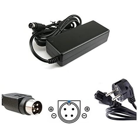 Top Chargeur  Adaptateur Secteur Alimentation Chargeur 12V 4 PIN pour Remplacement TPV Partner Tech PT-5900 POS Terminal (1/5)
