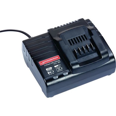 Rothenberger RO BC14 36 cargador de batería negro