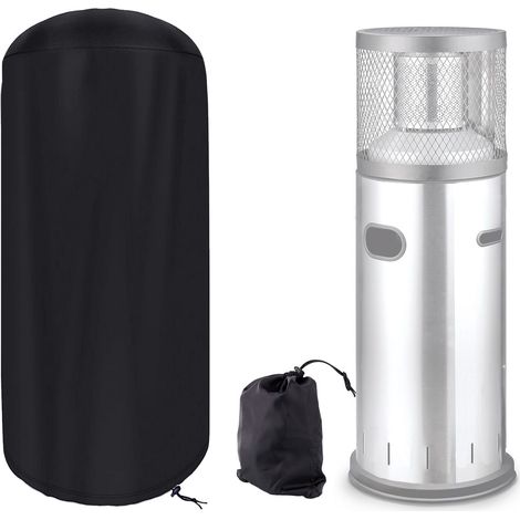 Housse pour chauffage de terrasse cylindrique Ferocity 50 x 120 cm noir 1 pc. (1/2)