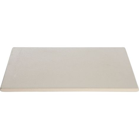 Allgrill Pizzastein eckig 30 x 40 x 1,5 cm für Backofen Gasgrill Pizzaofen Cordierit