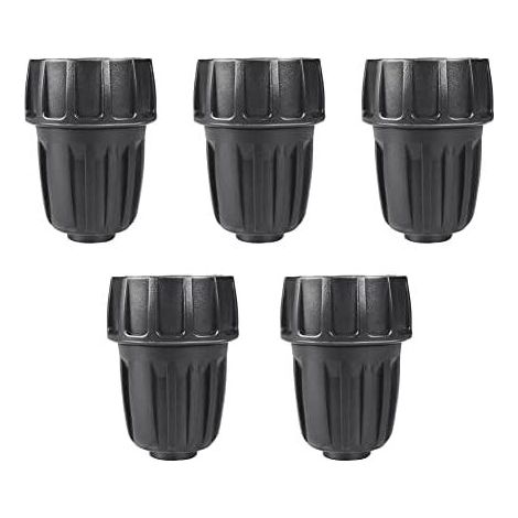 5 Stück 6- bis 16-fach-Innenanschluss-Tropfbewässerungsschläuche für Wasserhahn-/Gartenschlauchadapter, Kunststoff-Wasserhahnanschluss-Tropfbewässerungsarmaturen (1/5)