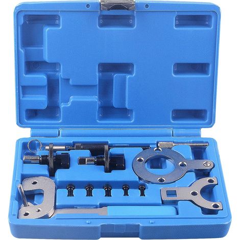Herramientas para la correa de distribución, herramienta de ajuste del motor compatible con Alfa Romeo, Citroën, Fiat, Ford, Lancia, Suzuki y Opel 1.3 litros CDTi HDI. (1/5)