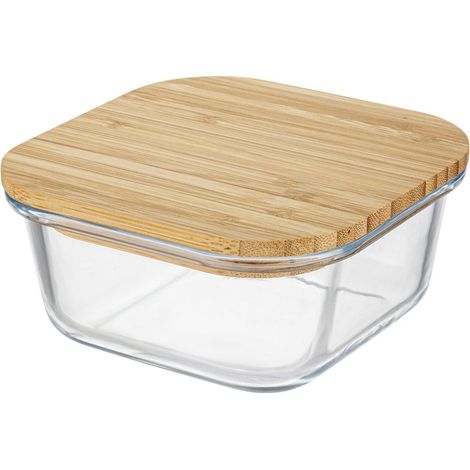 Florina Clavato Glas-Vorratsdose mit Bambusdeckel, 770 ml