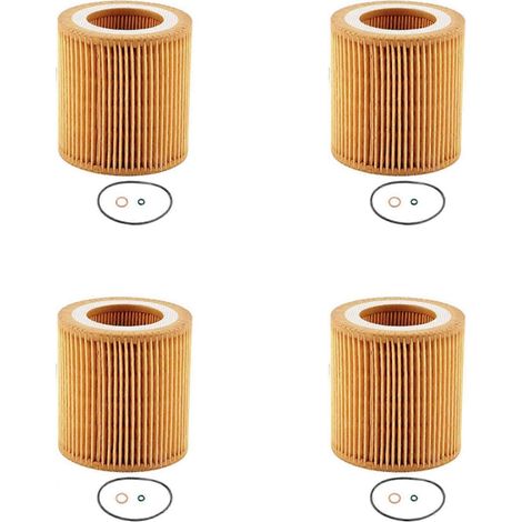 Filtre à huile moteur 4X 11-42-7-953-129 pour BMW F22 F23 F30 F34 228I 320I 328I 428I 428I 528I X1 X3 Z4 11427953129 (1/5)