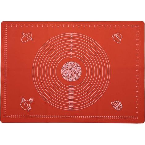 Large silicone baking mat 70x50 cm - non-stick and heat-resistant, oven-safe. (1/2)