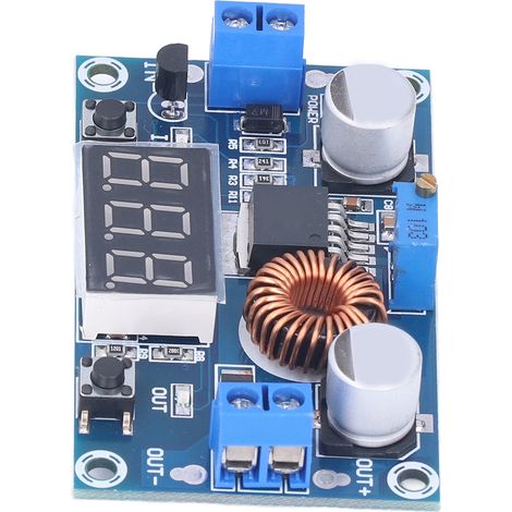 Module abaisseur DC-DC XL4015 5A 75W réglable avec afficheur voltmèsètre convertisseur régulateur PCB (1/5)